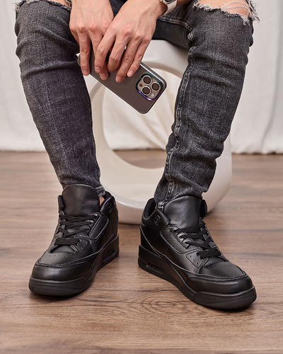 Royalfashion Чорні чоловічі спортивні кросівки Purson