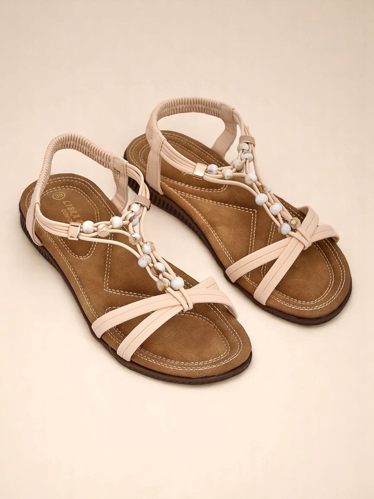 Royalfashion verzierte Damensandalen Imen