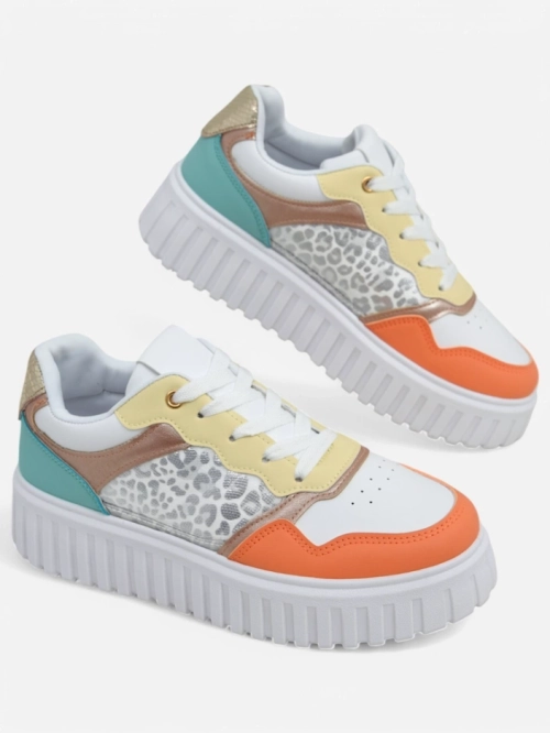 Royalfashion Жіночі спортивні кросівки на платформі Panterr