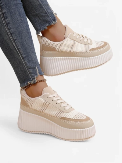 Royalfashion Damen Plateau-Sneaker Siserra