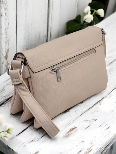 Royalfashion Kleine Damenhandtasche aus Eco-Leder mit 3 Fächern