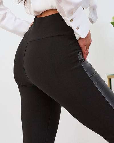 Royalfashion Warmed black women's teggings