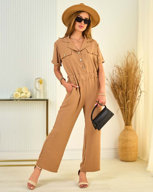 Жіночий довгий комбінезон Royalfashion