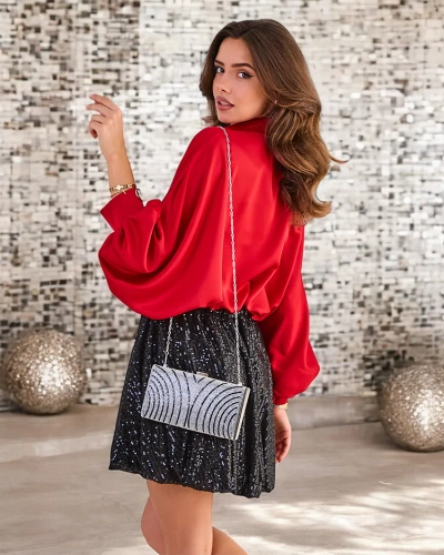Royalfashion Kurzer Damirock mit Pailletten