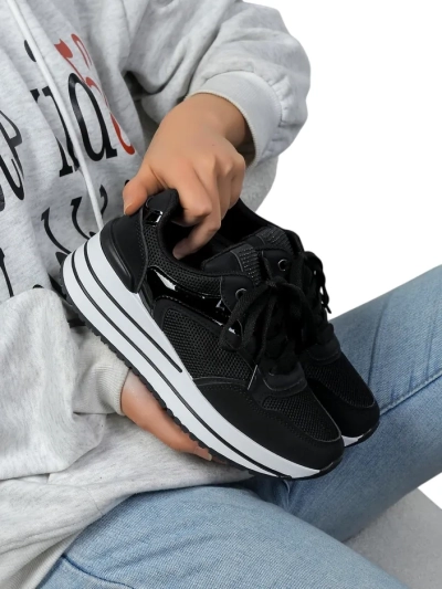 Royalfashion Damen-Plattform-Sportsneaker Revided