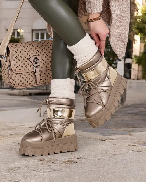 Жіночі снігові чоботи Royalfashion Focope