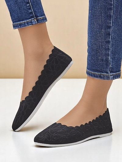 Royalfashion Florale Damen-Ballerinas Magerro