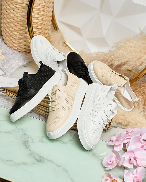 Жіночі ажурні кеди Flequis Royalfashion