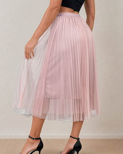 Royalfashion Doppellagiger Midirock für Damen