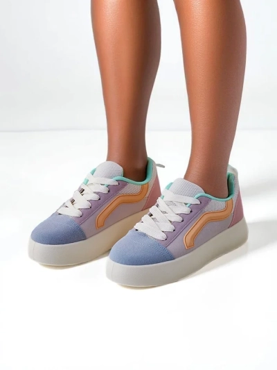 Royalfashion Damen Sport-Sneaker auf einer Plattform Ensis