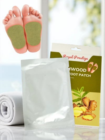 Aura Pedis: Natürliche Entgiftungs-Fußpflaster mit Ingwer und Wermut 50g