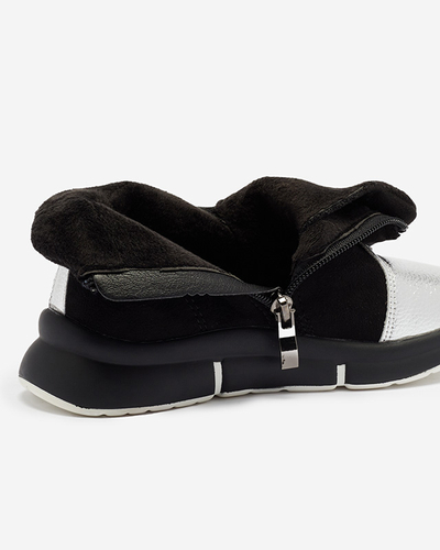 Zweifarbige Mädchenstiefel Erronti - Schuhe