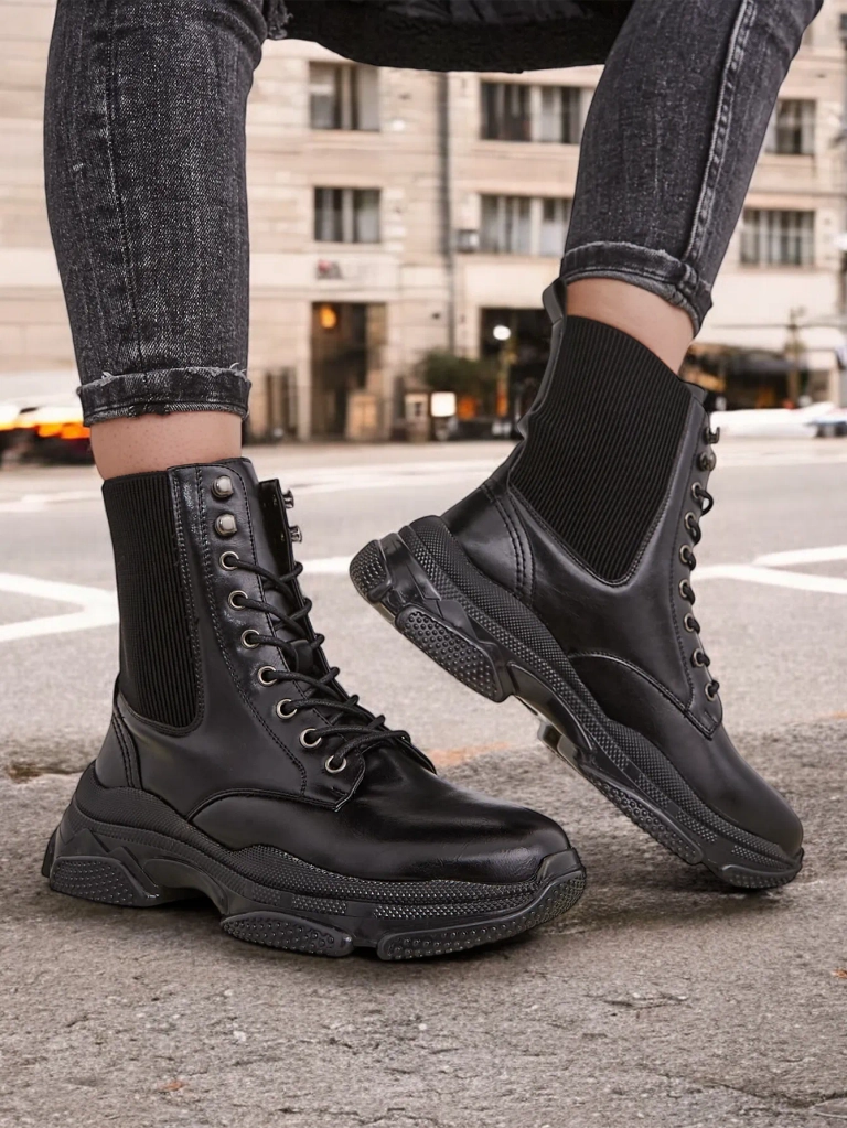 Royalfashion Damen-Arbeitsstiefel Ronoppa