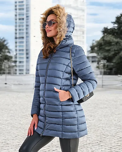 Royalfashion Damen Stepp-Winterjacke