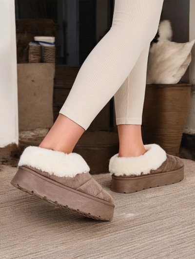 Royalfashion Damenstiefeletten im Stil von Schneestiefeln Eliozi
