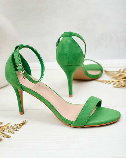 Жіночі босоніжки на шпильці Royalfashion Essial