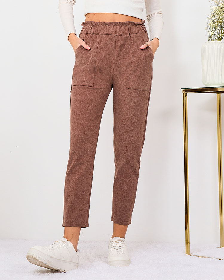 Klassische rosa Damen-Sweatpants - Kleidung