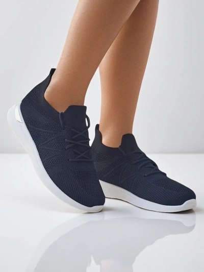 Royalfashion Damen Stoff Sportschuhe Innen