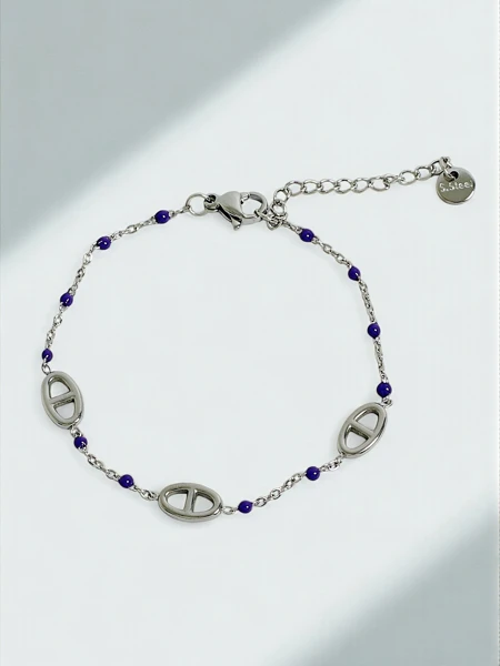 Callista Argento Armband – Silber mit griechischem Motiv