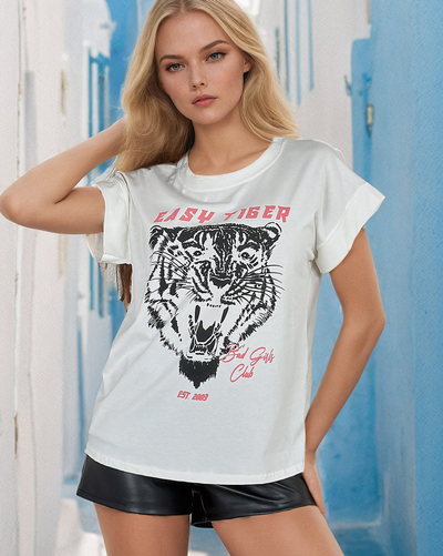 Royalfashion Bedrucktes Damen-T-Shirt
