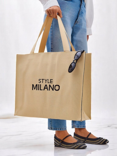 Royalfashion Stoffhandtasche Stil Mailand