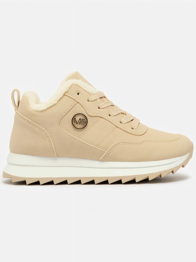 Royalfashion Beige isolierte Sportschuhe für Frauen Lahho