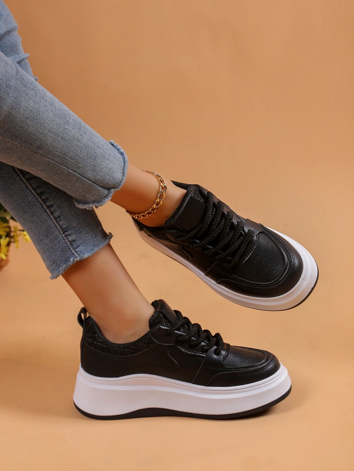 Royalfashion Damen Plattform Sportsneakers Lincidi