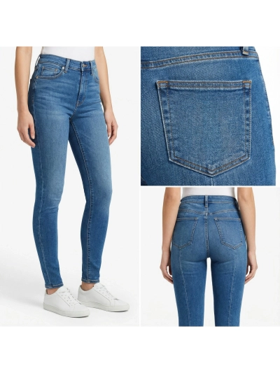 Royalfashion Damengebüschte Baumwolljeans