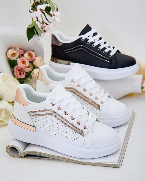 Royalfashion Жіночі ажурні спортивні кросівки Ruxan