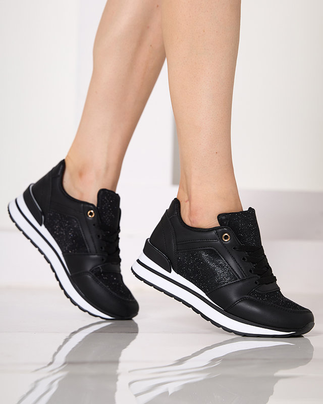 Schwarze Damen Sportschuhe Uzzuci- Schuhe