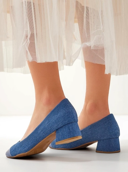 Royalfashion жіночі туфлі на низькому каблуці Penolle