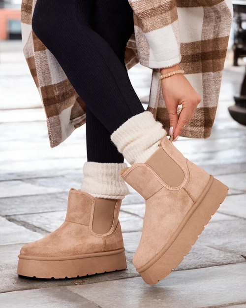 Royalfashion Жіночі короткі черевики Nomas a'la snow boots