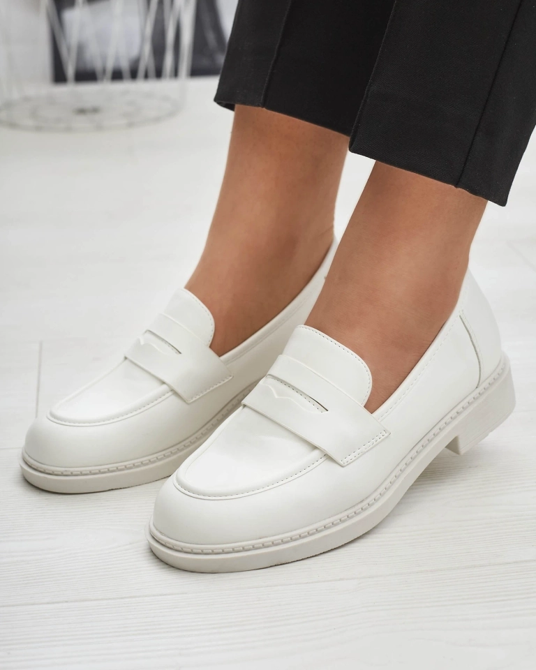 Damen Mokassins in weiß Selenna- Footwear