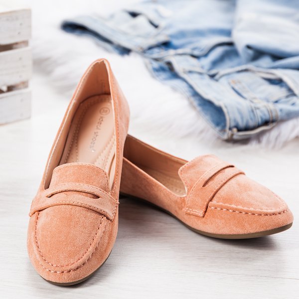 Rosa Mokassins mit runder Spitze Francis - Footwear 1