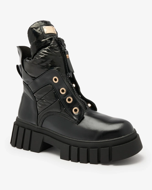 Жіночі черевики Royalfashion чорного кольору Selilka