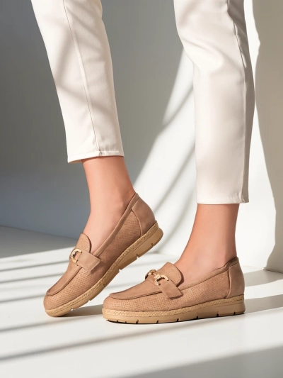 Royalfashion Damen Ballerinas mit einer Dekoration an der Zehe