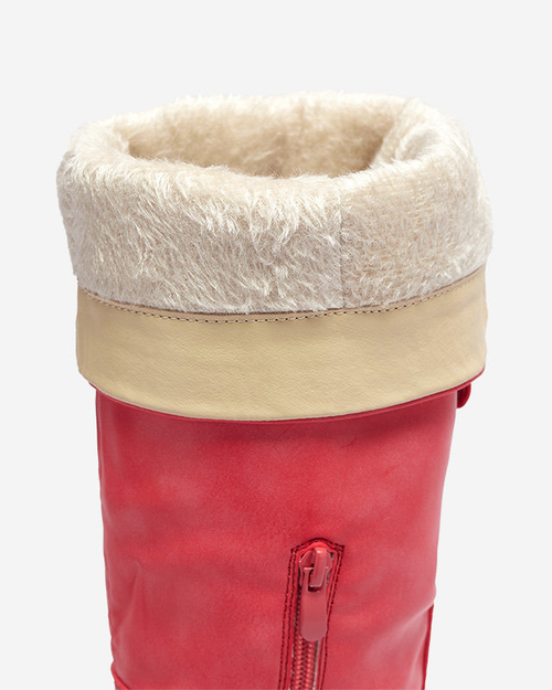 OUTLET Червоні жіночі напівчеревики Astaroth - Взуття