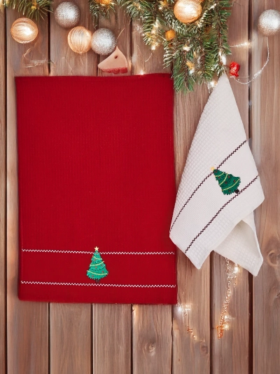 Royalfashion Holiday Handtuchset Frohes neues Jahr