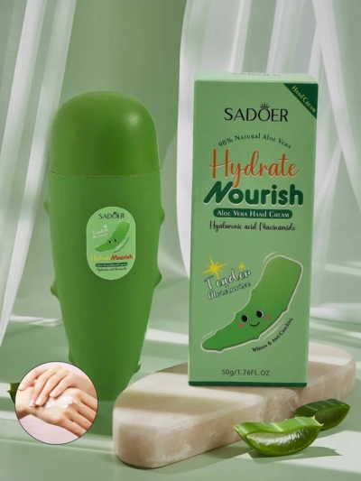 Aurelia Hydratia - Aloe Vera Handcreme mit Niacinamid und Hyaluronsäure 50g