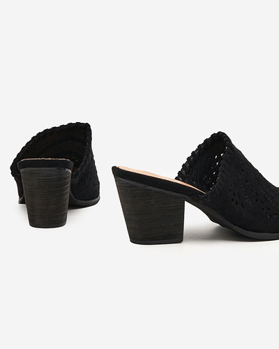 Schwarze Aqarion-Schuhe mit hohen Absätzen für Damen - Footwear