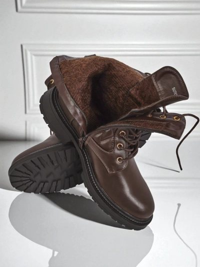Gesteppte Damen Stiefeletten aus ökologischem Leder Sable Rose