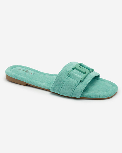 Royalfashion Mint Damen Flip-Flops mit Schnalle Rydr