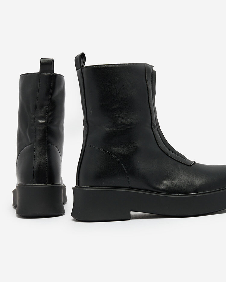 Royalfashion Damenstiefel in schwarz Opialef