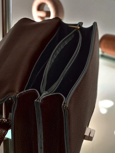 Kleine Damenhandtasche aus Öko-Leder Karelia