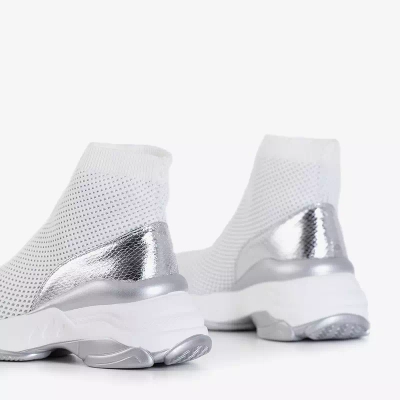 OUTLET Weiße High-Top-Sportschuhe von Lupin - Schuhe