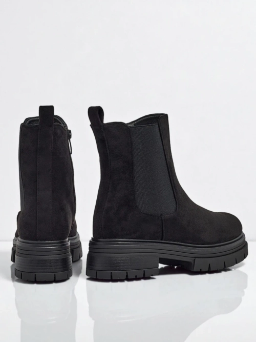 Жіночі ботильйони a'la штиблети з еко-замші Lunvor