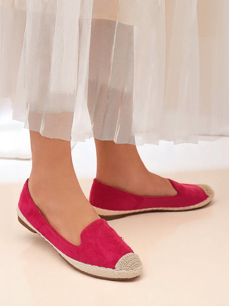 Royalfashion Damen-Espadrilles aus Öko-Wildleder Bombei