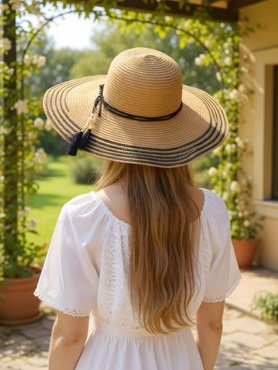 Royalfashion Damen-Strohhut Rionnav