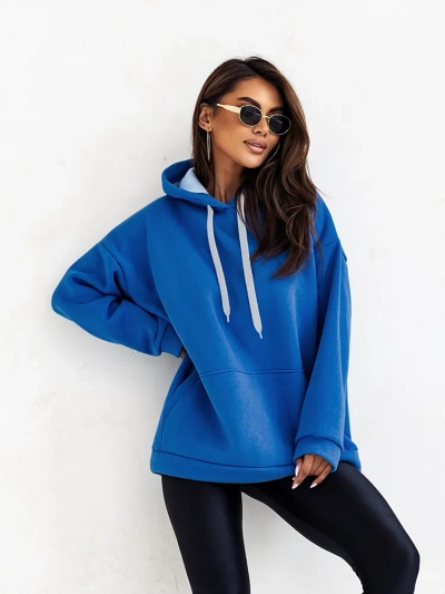Royalfashion Damen Oversize-Kapuzenpullover