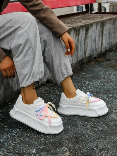 Royalfashion Damen Plattform Sneaker Venusoe